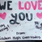 The Godwin High Cheerleaders Show Support!